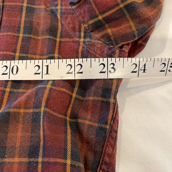 Polo Ralph Lauren Men L/S Shirt Glover Medium Red/Black Plaid Flannel - Picture 3 of 8